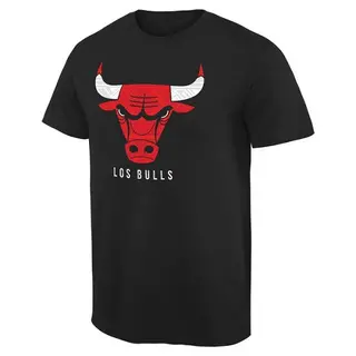 Chicago Bulls Men's Black Noches Enebea T-Shirt -