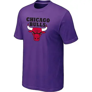 Chicago Bulls Men's Purple Big & Tall Short Sleeve T-Shirt -