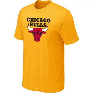 Chicago Bulls Men's Yellow Big & Tall Short Sleeve T-Shirt -